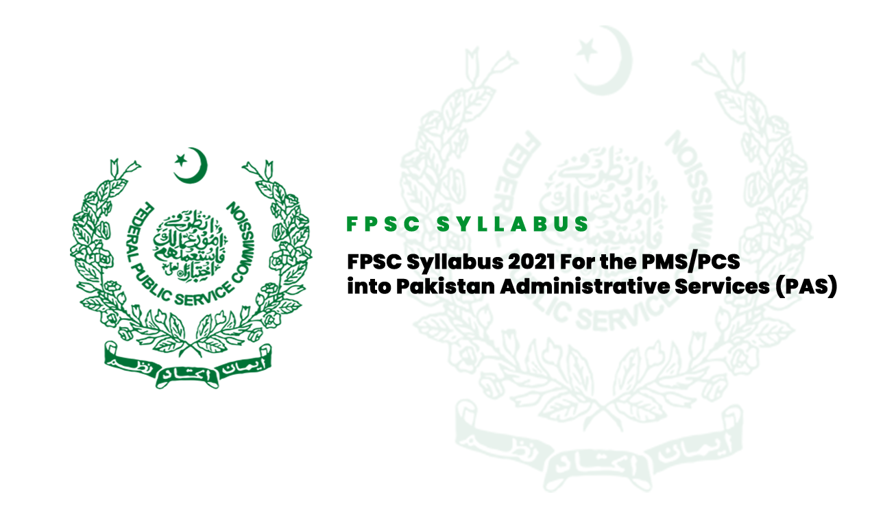FPSC-Syllbus-2021-PAS
