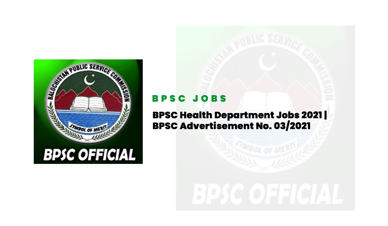 PSC Health Department Jobs 2021