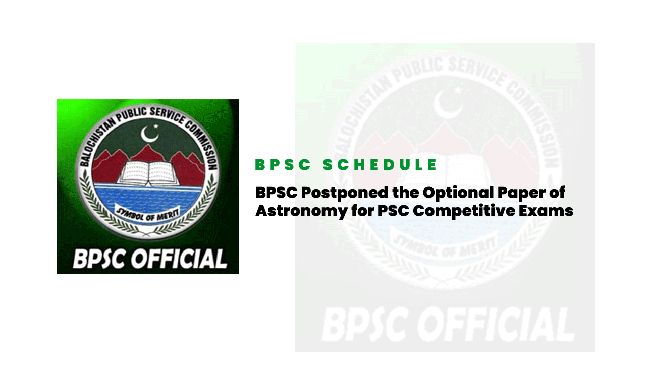 BPSC-Schedule